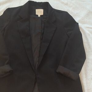 Silence+ Noise Black  Casual Blazer